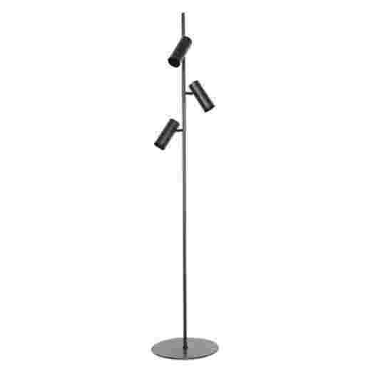 RENO BLACK 3 LIGHT FLOOR LAMP