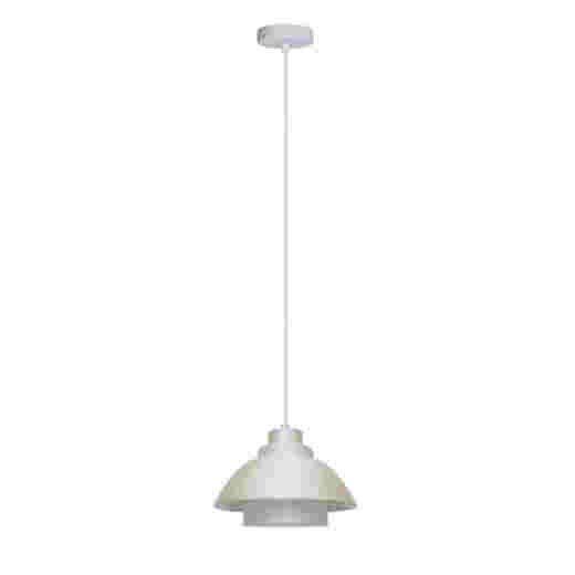 OTTO MATT WHITE 23CM 1 LIGHT PENDANT