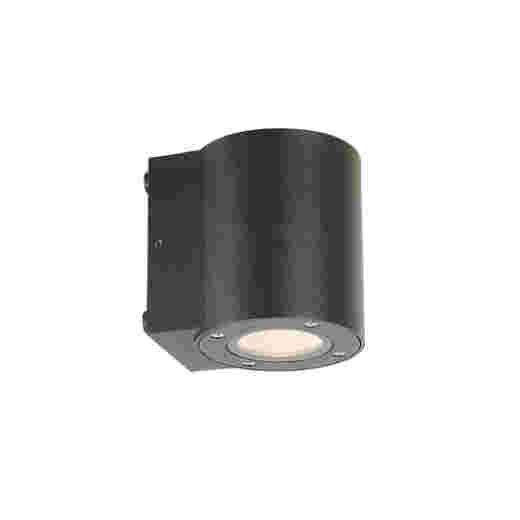 ELGIN 15W CCT IP65 BLACK LED EXTERIOR WALL LIGHT