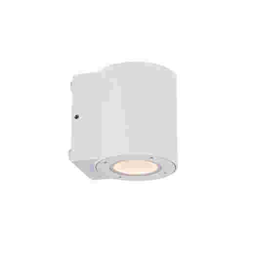 ELGIN 15W CCT IP65 WHITE LED EXTERIOR WALL LIGHT