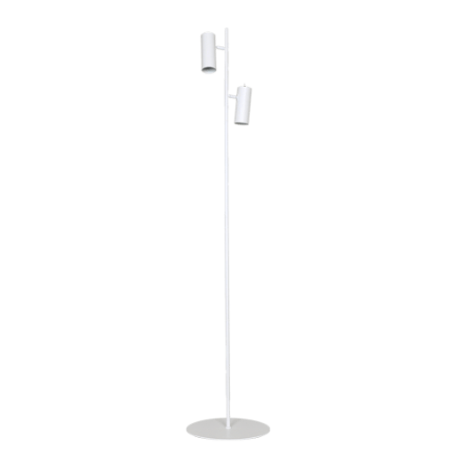 RENO WHITE 2 LIGHT FLOOR LAMP