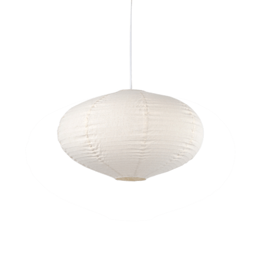 NARA IVORY LINEN 40CM OVAL SHADE