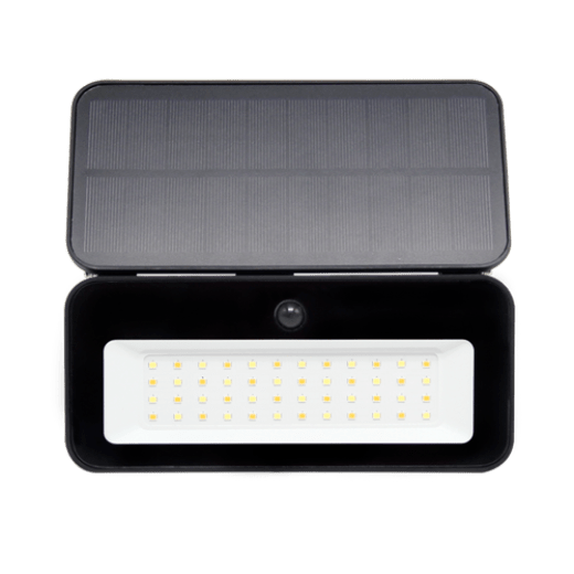 AURIN.2 8W CCT BLACK 19CM LED PIR SOLAR LIGHT