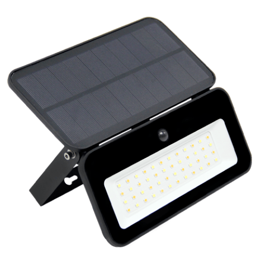 AURIN.2 6W CCT BLACK 14CM LED PIR SOLAR LIGHT