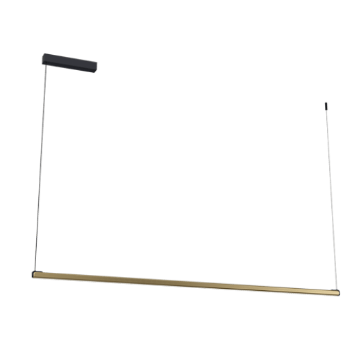 HUE 36W 3000K BRUSHED BRASS 152CM LED LINEAR PENDANT