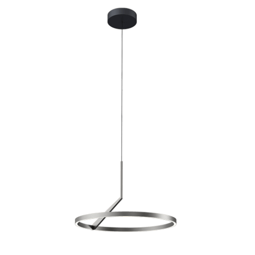 COIL 30W 3000K BRUSHED BRONZE 60CM LED PENDANT