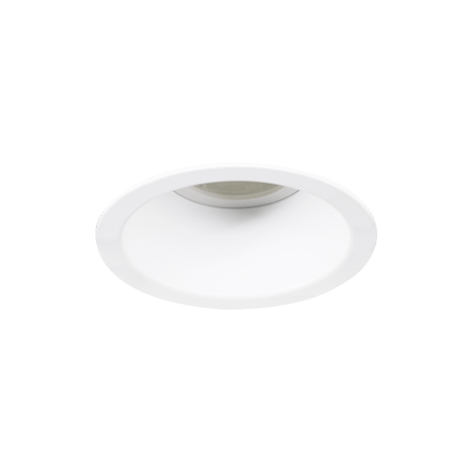 ROME 8.1W 3000K IP44 WHITE 8CM LED DOWNLIGHT