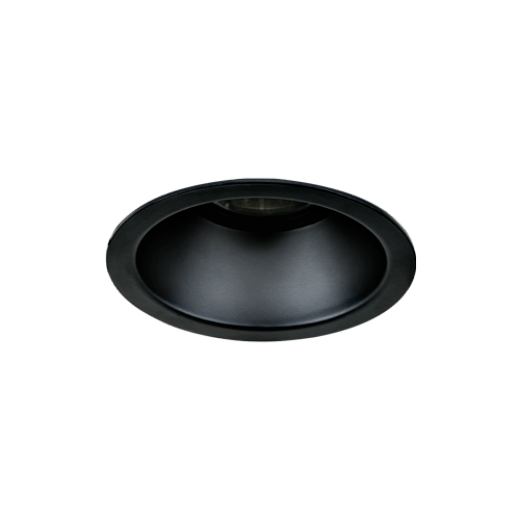 ROME 8.1W 3000K IP44 BLACK 8CM LED DOWNLIGHT