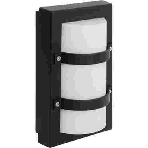 TRIO MINI 10W 3000K BLACK LED EXTERIOR BULKHEAD