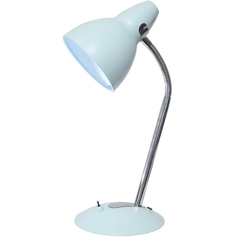 TRAX POWDER BLUE DESK LAMP - Lightingplus