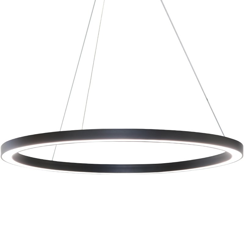 SHARD.60 BLACK ROUND 24W CCT LED PENDANT Lightingplus