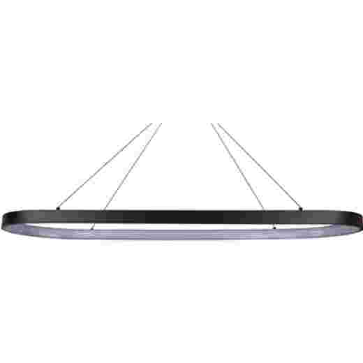 REGGIO 45W 3000K BLACK OVAL LED PENDANT