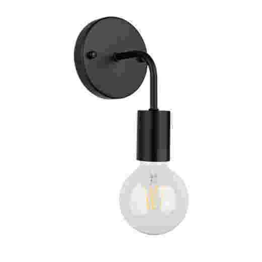 POP MATT BLACK WALL LIGHT